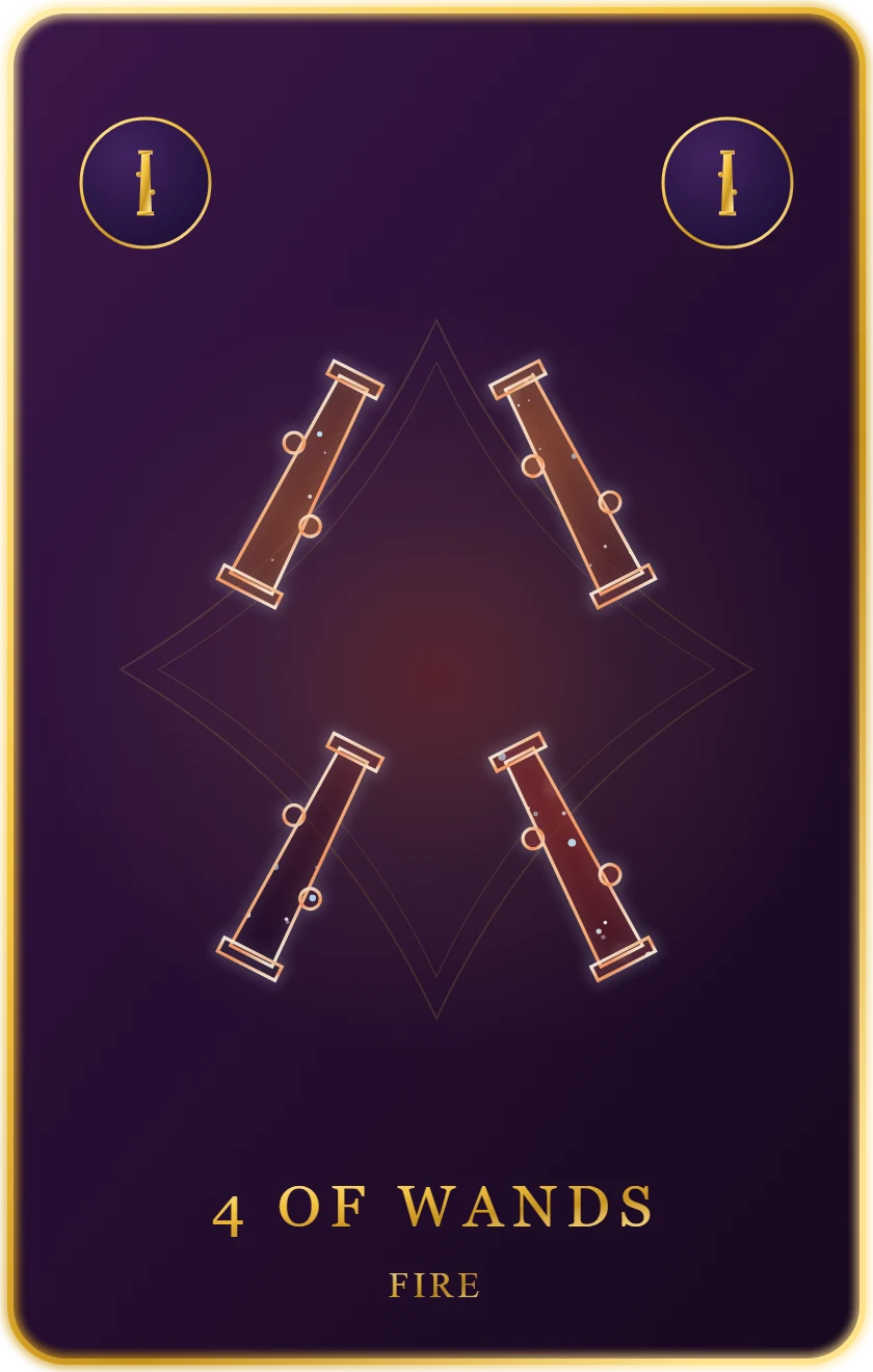 Wands Four