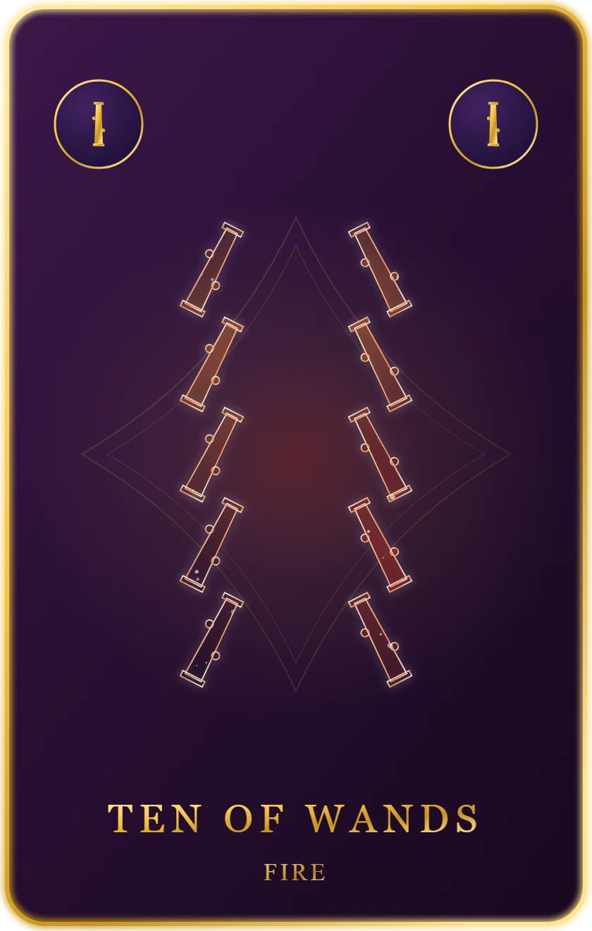 Ten of Batons
