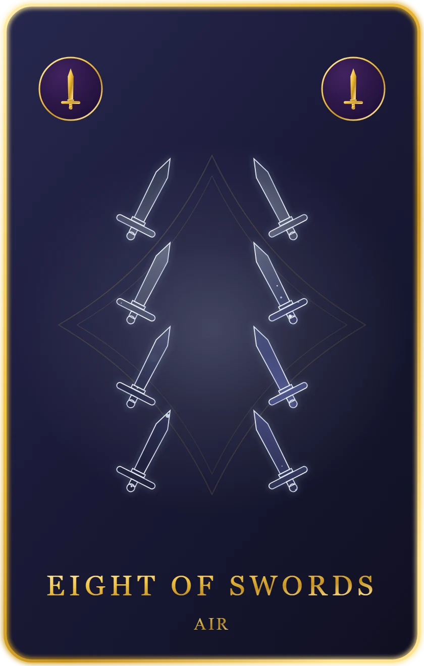 Eight of Swords