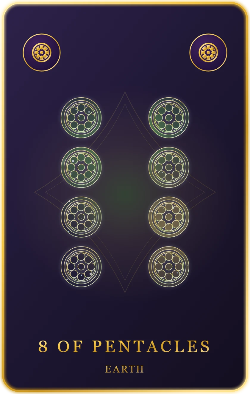 Eight of Coins