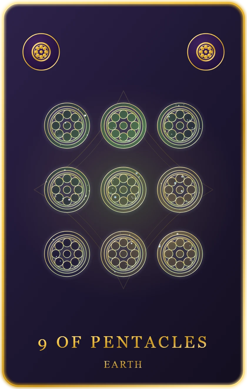 Nine of Coins