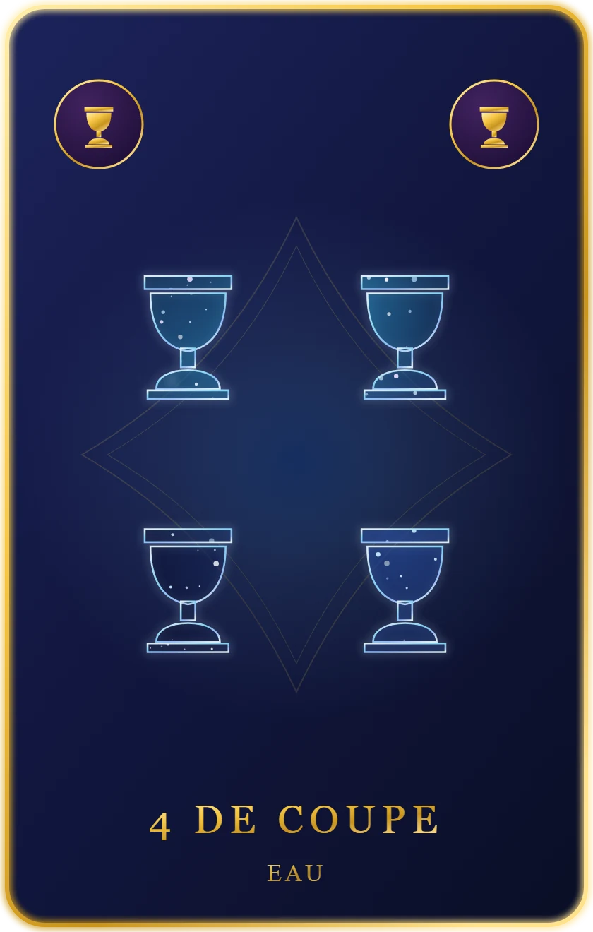 Quatre de Coupes
